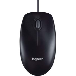 LOGITECH M100 WIRED MOUSE BLACK