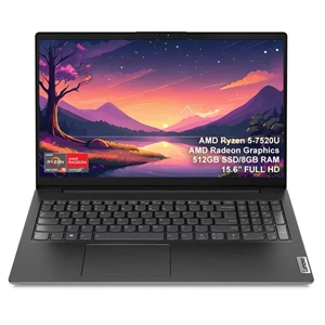 LENOVO V15 82YU0124TX AMD RYZEN 5-7520U 8GB RAM 512GB SSD 15.6 INCH FREEDOS