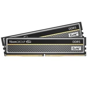 TEAM ELITE PLUS BLACK 16 GB (2x8GB) 5200 Mhz DDR5 CL42 U-DIMM PC RAM