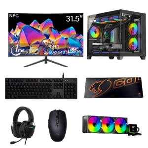 LANSMAN GAMING BUNDLE RYZEN 9-9900X 64 GB DDR5 RAM 16GB RTX5080 2TB SSD 1050W