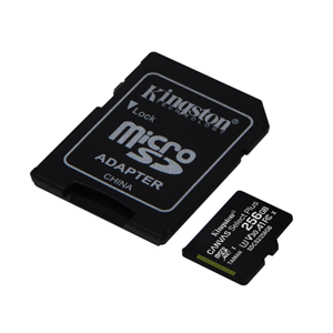 KINGSTON 256 GB MICRO SD CANVAS GO PLUS