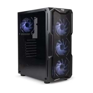 AIGO AQUARIUS MESH 650W 80+ ARGB MID TOWER KASA