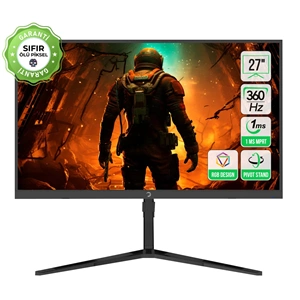27 GAMEPOWER RAPID FLAT 360Hz 1MS IPS FHD RGB PIVOT SPEAKER MONITOR