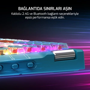 GAMEPOWER SENSE TKL RGB RED SWITCH MEKANIK GAMING KLAVYE