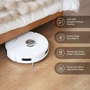 EZVIZ RE4 PLUS ROBOT SÜPÜRGE MOP