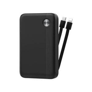 WIWU P060 TYPE-C LIGHTLING ÇIKIŞLI TAŞINABİLİR 10000mah PAWERBANK SİYAH