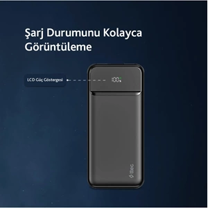 Ttec 2BB233S Recharger LCD 10.000Mah PD 20W Powerbank
