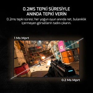 GamePower Lucid S40 24 inç 400Hz 0.2ms Fast VA Pivot RGB E-Spor Oyuncu Monitörü