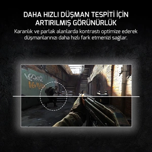 GamePower Lucid S40 24 inç 400Hz 0.2ms Fast VA Pivot RGB E-Spor Oyuncu Monitörü