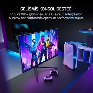 GamePower Lucid S40 24 inç 400Hz 0.2ms Fast VA Pivot RGB E-Spor Oyuncu Monitörü