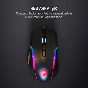 GAMEPOWER ICARUS RGB 10.000 DPI 9 TUŞ PRO OPTIK GAMING GAMING MOUSE