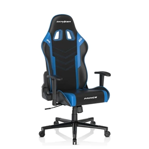 DXRacer P132 Yumuşak Yüzeyli Oyuncu Koltuğu Siyah/Mavi
