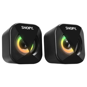 SNOPPY SN-83U MINI LED IŞIKLI SIYAH USB GAMING HOPARLÖR