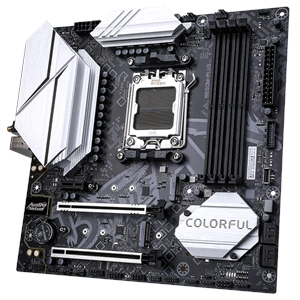 COLORFUL BATTLE-AX B650M-PLUS WiFi V15 DDR5 6800MHz mATX AM5 Anakart