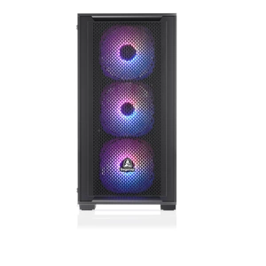 SEGOTEP Gank 240-S Siyah 650W 80+ Midi Tower Kasa (ARGB Fan)