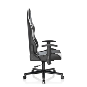 DXRacer P132 Yumuşak Yüzeyli Oyuncu Koltuğu Siyah/Beyaz