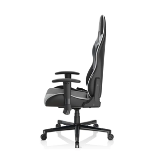 DXRacer P132 Yumuşak Yüzeyli Oyuncu Koltuğu Siyah/Beyaz