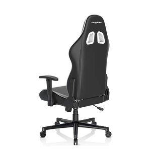DXRacer P132 Yumuşak Yüzeyli Oyuncu Koltuğu Siyah/Beyaz