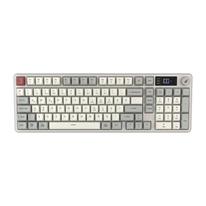 HAWK HK258RK GAMING HK258 MEMBRANE LCD RGB KABLOSUZ/BLUETOOTH KIRMIZI HAKİ FULL TÜRKÇE GAMING KLAVYE