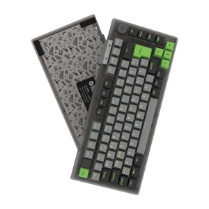 Hawk Gaming HK610 Gateron Switch RGB LCD Tri-Mode Kablosuz/Bluetooth %75 Gaming Oyuncu Klavye