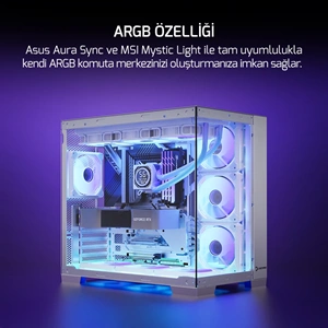GAMEPOWER SKADI SQUARE 360 ARGB BEYAZ SIVI SOĞUTMA