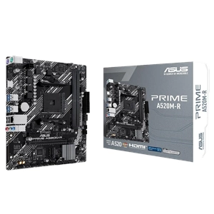 Asus PRIME A520M-R AMD AM4 DDR4 5100 HDMI M2 USB3.2 mATX Anakart