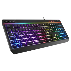 Rampage KM-R57 Seraphic Siyah RGB Multmedia Klavye ve 12800 DPI Mouse Gaming Set