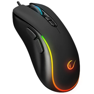Rampage KM-R57 Seraphic Siyah RGB Multmedia Klavye ve 12800 DPI Mouse Gaming Set