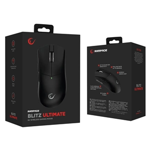 Rampage BLITZ ULTIMATE 8K BT+Wired+2.4G Siyah Kablosuz Gaming Oyuncu Mouse
