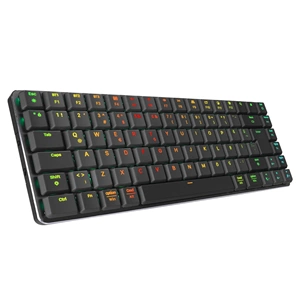 Rampage W-Granite Low Profile Mekanik Siyah Kablosuz Gaming Oyuncu Klavyesi