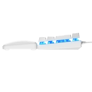 Rampage Ally K11 Beyaz Bilek Destekli Blue Switch Mekanik Kablolu Gaming Klavye