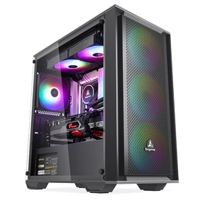 LANSMAN GAMING PC INTEL i5-14400F 16 GB DDR5 RAM 1 TB NVME SSD NVIDIA RTX 5060 H610 ANAKART 650W 80+