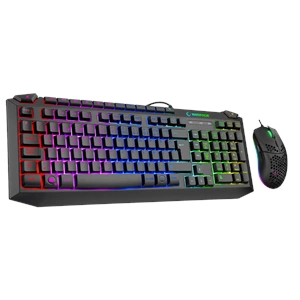 Rampage KB-R310 BROKER V2 Siyah Usb 12800 DPI Oyuncu Klavye + Mouse Set