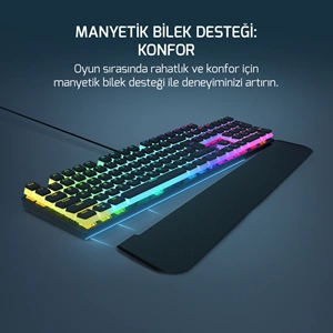 Gamepower Suki Mekanik Red Switch Puding Keycaps TR Q 104 Tuş Gaming Klavye