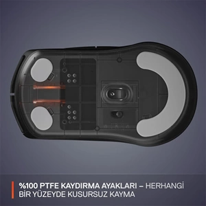 STEELSERIES RIVAL 3 WIRELESS GEN 2 SIYAH KABLOSUZ MOUSE