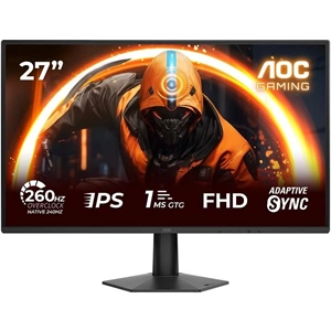 AOC 27G50Z 27¨ 260Hz 0.3ms Full HD FreeSync Fast IPS Oyuncu Monitörü