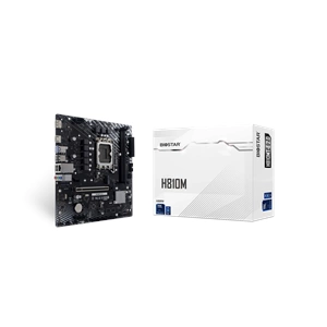 Biostar H810MT-E 2.0 Intel 1851P DDR5 6400 HDMI DP M2 mATX Anakart