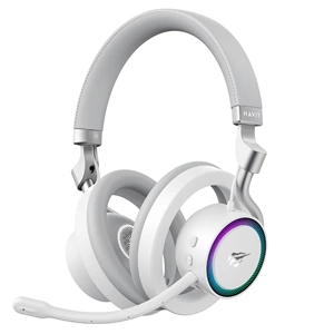 HAVİT GAMENOTE FUXİ-H8 RGB KABLOSUZ GAMİNG KULAKLIK BEYAZ