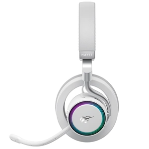 HAVİT GAMENOTE FUXİ-H8 RGB KABLOSUZ GAMİNG KULAKLIK BEYAZ