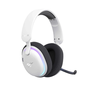 HAVİT GAMENOTE FUXI-H7 RGB KABLOSUZ GAMING KULAKLIK BEYAZ