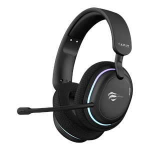 HAVİT GAMENOTE FUXI-H7 RGB KABLOSUZ GAMING KULAKLIK SİYAH