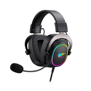 HAVİT GAMENOTE H2002P RGB 7.1 USB MİKROFONLU SİYAH GAMİNG KULAKLIK