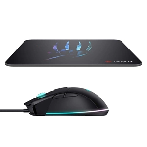 HAVİT GAMENOTE MS1037CM KABLOSUZ MOUSE- MOUSE PAD SET SİYAH