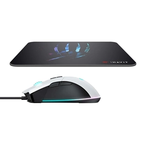 HAVİT GAMENOTE MS1037CM KABLOSUZ MOUSE- MOUSE PAD SET BEYAZ