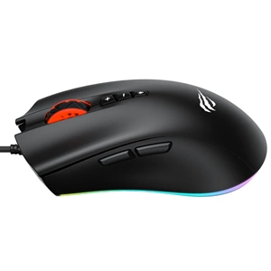 HAVİT MS1040 RGB PROGRAMLANABİLİR SİYAH GAMİNG MOUSE