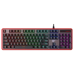 HAVİT GAMENOTE KB 870L RGB BACKLİT MEKANİK BLUE SWITCH TÜRKÇE SİYAH GAMİNG KLAVYE