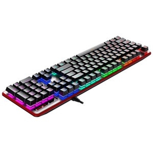HAVİT GAMENOTE KB 870L RGB BACKLİT MEKANİK BLUE SWITCH TÜRKÇE SİYAH GAMİNG KLAVYE