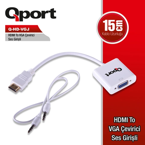 QPORT HDMI TO VGA