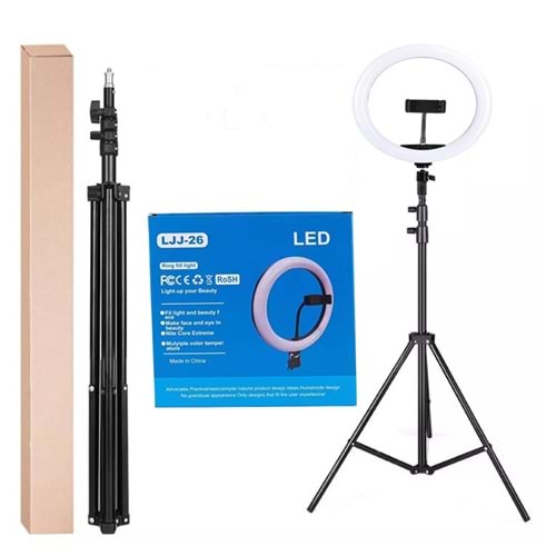 LED RING LIGHT 10 INCH LJJ-26