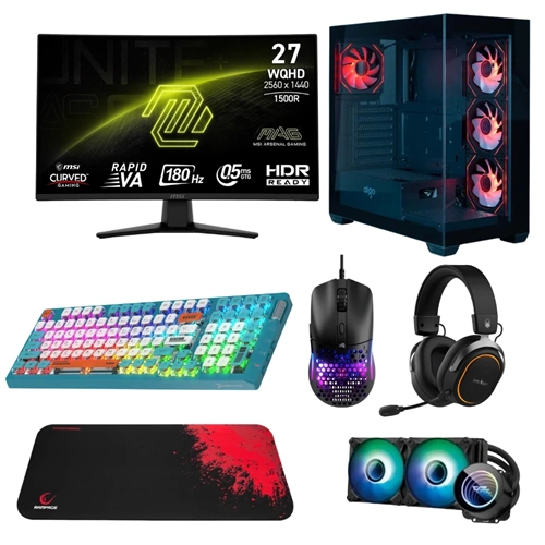 LANSMAN BUNDLE CORE i9-14900KF 64 GB DDR5 RAM 16GB RTX5080 2TB SSD 1050W Gaming Oyuncu Bilgisayarı